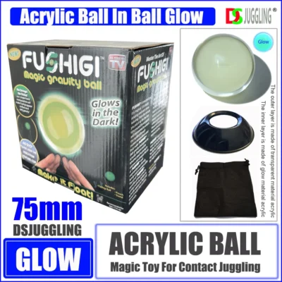 balle acrylique lumineuse