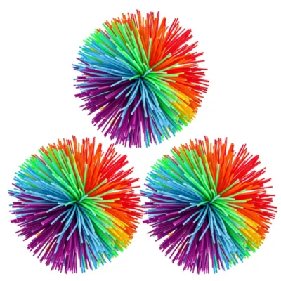 balles décoratives multicolores